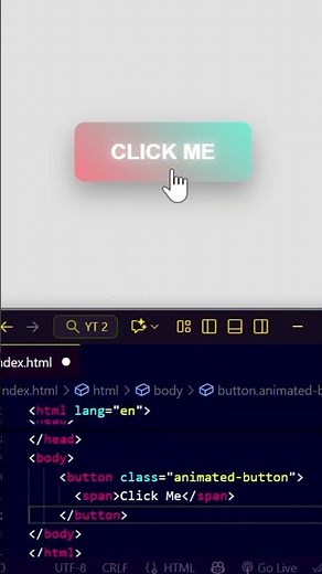 CSS Button Animation Tutorial