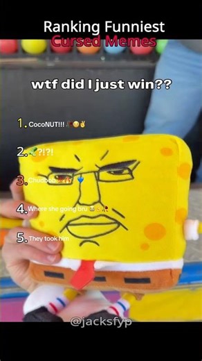 Ranking The Funniest Cursed Memes!! 😂