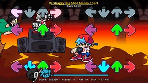 Vs Shaggy Big Shot Mania Chart Mod for Friday Night Funkin' | FNF Mods