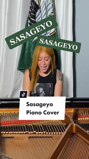 SNK Sasageyo Piano Cover Response