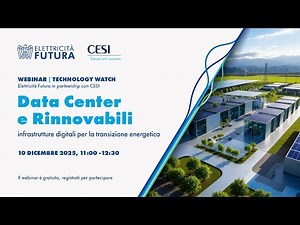 Technology Watch - Data center e rinnovabili