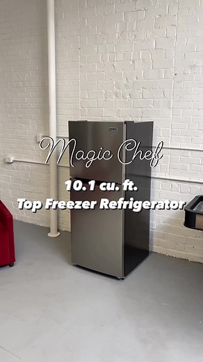 Magic Chef 10.1 Cu. Ft. Refrigerator for Office Break-Rooms