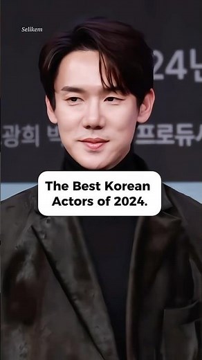 Top Korean Actors of 2024: The Year’s Best Performance ✨👏#youtubeshorts