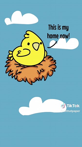 Charming Bird Animation for Kids