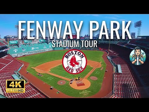 Fenway Park Stadium Tour, Boston Red Sox [4K] A Guided Tour