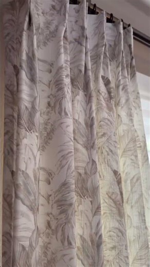 Custom drapery has a way of completely changing how a space feels