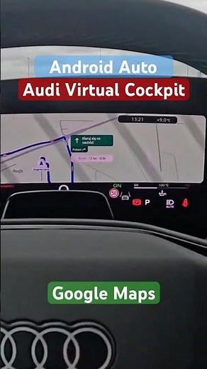Google Maps in Audi Virtual Cockpit! Android Auto | Audi Q3, A5, S5, A6, S6 MMI 2026