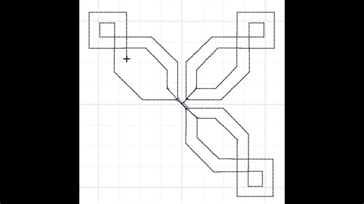 Geometric Redwork Quilt Machine Embroidery Design (instant Download) - Etsy