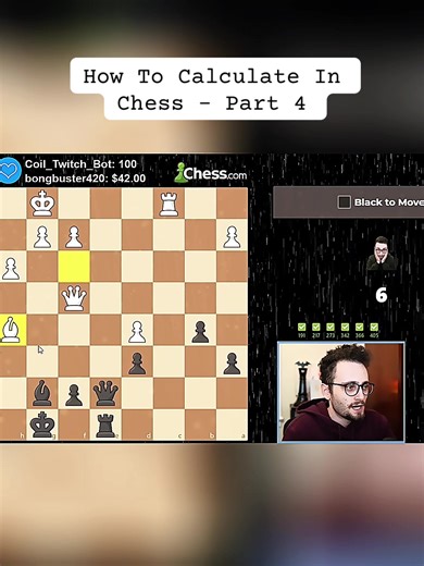 How To Calculate In Chess - Part 4 #chess #fyp #usa🇺🇸 | chess