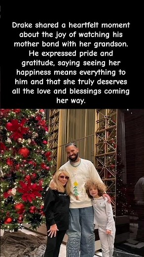 “MY MOM DESERVES IT ALL” — DRAKE GETS EMOTIONAL 💖 #celebrity