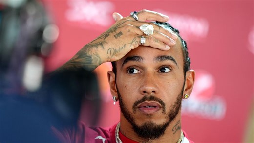 "Das ist furchtbar": Ferrari-Pilot Hamilton überfährt Murmeltier