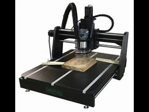 Digital Woodcarver DWC1824 Review and Test toolpath Sign