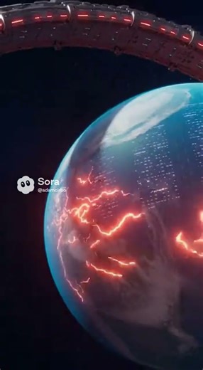 Giant Alien Ring Crushes a Planet in Seconds 🌌🔥 | Ultra Realistic Sci-Fi Destruction