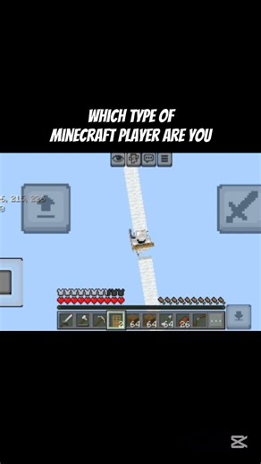 What type of Minecraft player are you?🧐 #minecraft #types #subscribeformore