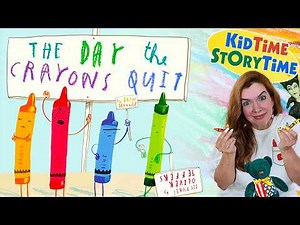 The Day the Crayons Quit | really funny read aloud | crayons story