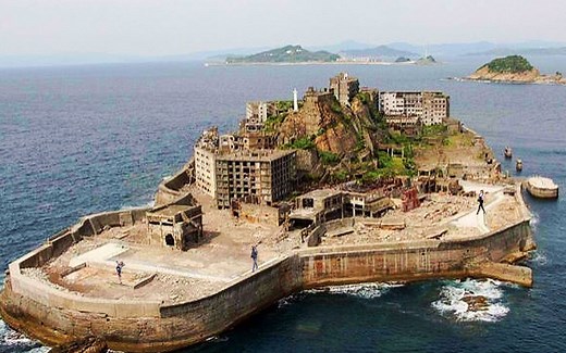 【史蒂夫"探索"世界抛弃的建筑】荒废的恐怖天启城 日本“端岛”战航岛