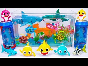 Ultimate Toys Collection, Satisfying Unboxing Light Robo Fishing Aquarium Playset