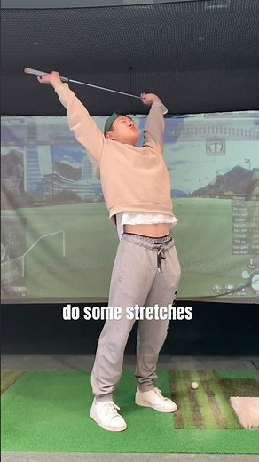 Stretching for golf