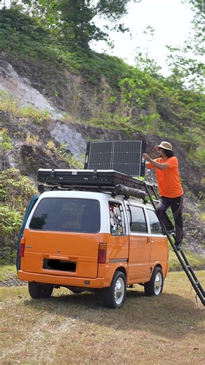 Portable Solar Panel dari Temu Malaysia #temumalaysia