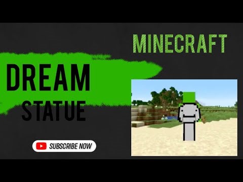 How to build ‪@dream‬ statue |Minecraft|