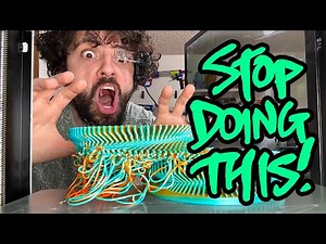 Five 3D-Printing Mistakes You're Making RIGHT NOW!!