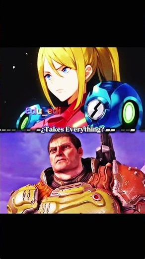 Doom Slayer VS Samus Aran #edit #edits #wis