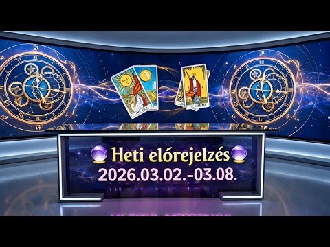 🔮 Heti előrejelzés 🔮 2026.03.02. 03.08.
