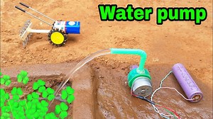 Building Tractor-Integrated Water Pump | Mini Farming Project