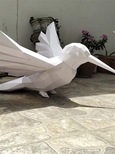 #picaflor #colibri #colibrie #papercraft #arte