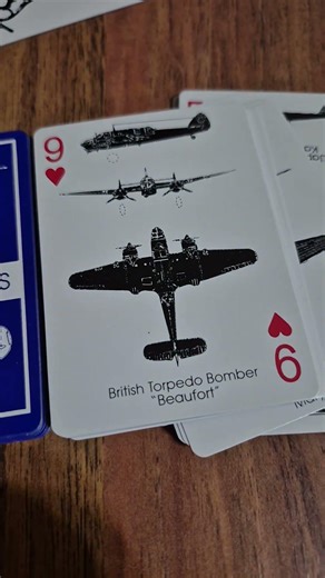 World War II Aircraft Spotter Playing Cards
