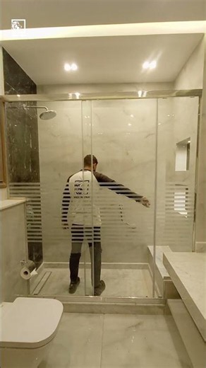 تفاصيل صغيرة تصنع رفاهية يومية | Luxury Shower Cabin ✨