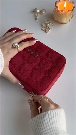 You Deserve a Finer Start: The Case That Treats You and Your Treasures ✨#jewelry #jewelrybox