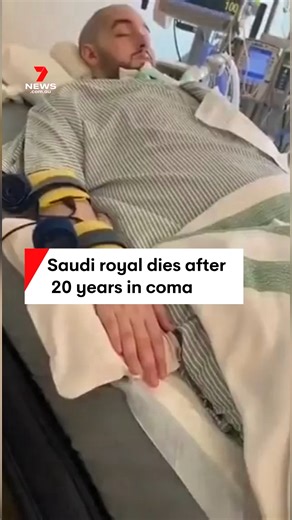1.2M views · 2.8K reactions | Prince Alwaleed bin Khaled bin Talal became known as the 'sleeping prince' following a horror car crash in London when he was just 15. He has died aged 36 after spending over 20 years in a coma. #Saudi #coma #prince #sleepingprince #princewaleed #7NEWS | 7NEWS Sydney | Facebook