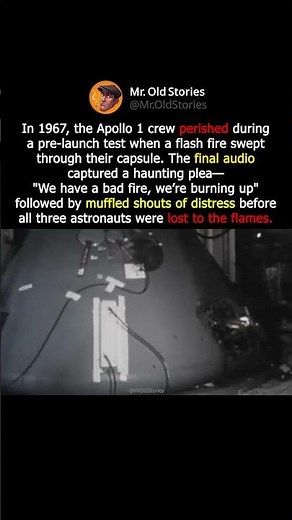 Final Audio from Apollo 1 🫨🫨🫨
