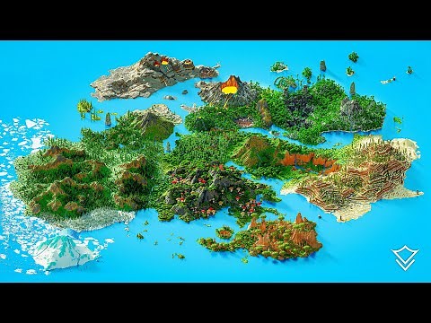 ANNOUNCING...IRALAYA | Minecraft Custom Terrain Map | 4K 60 FPS | Varuna Studios