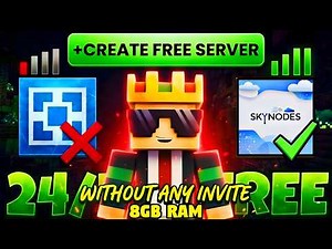 How To Make Free Minecraft Server 24x7 | Best Free 24/7 Minecraft Hosting😯