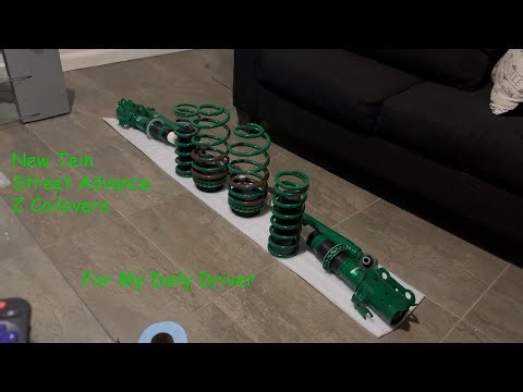 New Tein Street Advance Z Coilovers For My Daily Driver