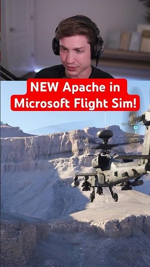 NEW Apache in Microsoft Flight Sim!
