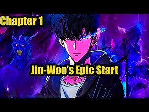 Solo Leveling Chapter 1: Jin-Woo’s Epic Start! 🔥 Manhwa Recap