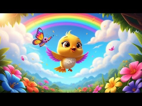 Nanhi Chidiya Udi Re 🐦 | Fun Bird Song | Hindi Kids Rhymes