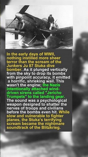 The Terrifying Scream of the Stuka