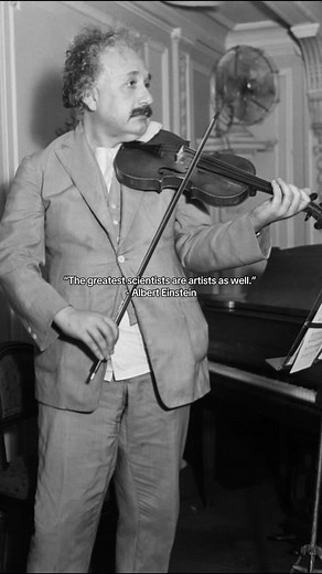 The greatest scientists are artists as well — Einstein quote explained