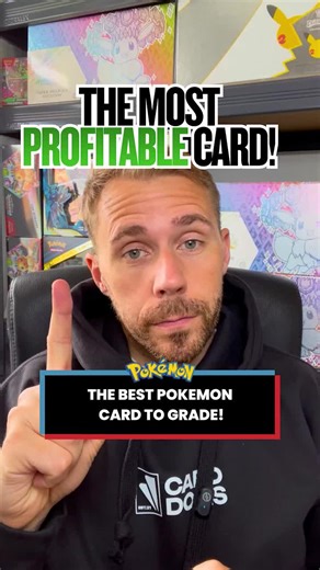 THE BEST POKEMON CARD TO GRADE RIGHT NOW! 🔥 #pokemon #pokemoncards #pokemontcg #pokemoninvesting #investing #financialfreedom #wealth #pokemoncommunity #pokemoncollector #pokemoncollection #psapokemon #gradedcards #collectibles #cardinvesting #longterminvesting