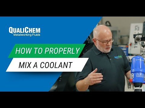 How to Properly Mix a Coolant