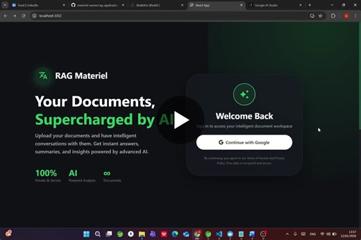 #rag #langchain #aiengineering #vectordatabases #semanticsearch #softwareengineering #universityproject | Khalid Elbouari