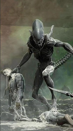 What makes humans and Xenomorphs relatives? #movie #scifi #alien