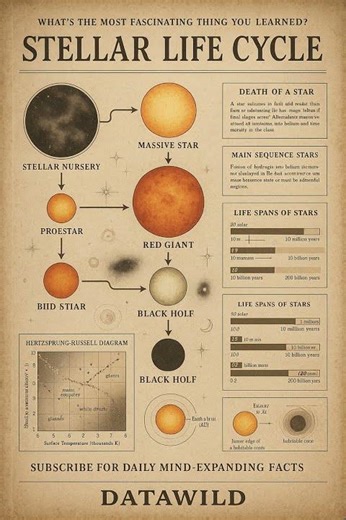 Stellar Life Cycle: The Cosmic Journey of How Stars Are Born, Shine, Die, and Rebuild the Universe