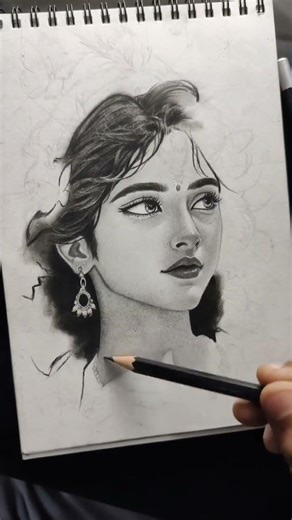 Day 0 Grid method drawing techniques ...#art #sketch #grid #nocopyrightvideo