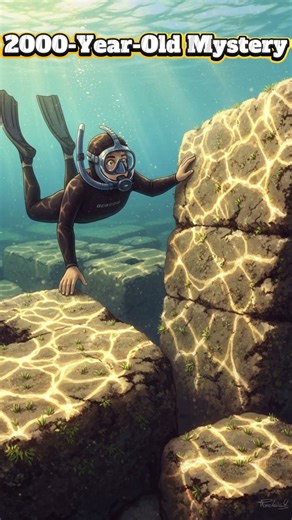 “Why Roman Concrete Gets STRONGER With Age 😳🏛️”#AncientTech #RomanConcrete #HistoryMystery