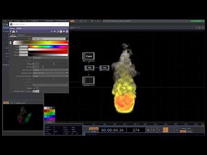 Touchdesigner - Tutorial - Flow emitter - ITA - Fiamme colorate pt 2 - Ramp TOP